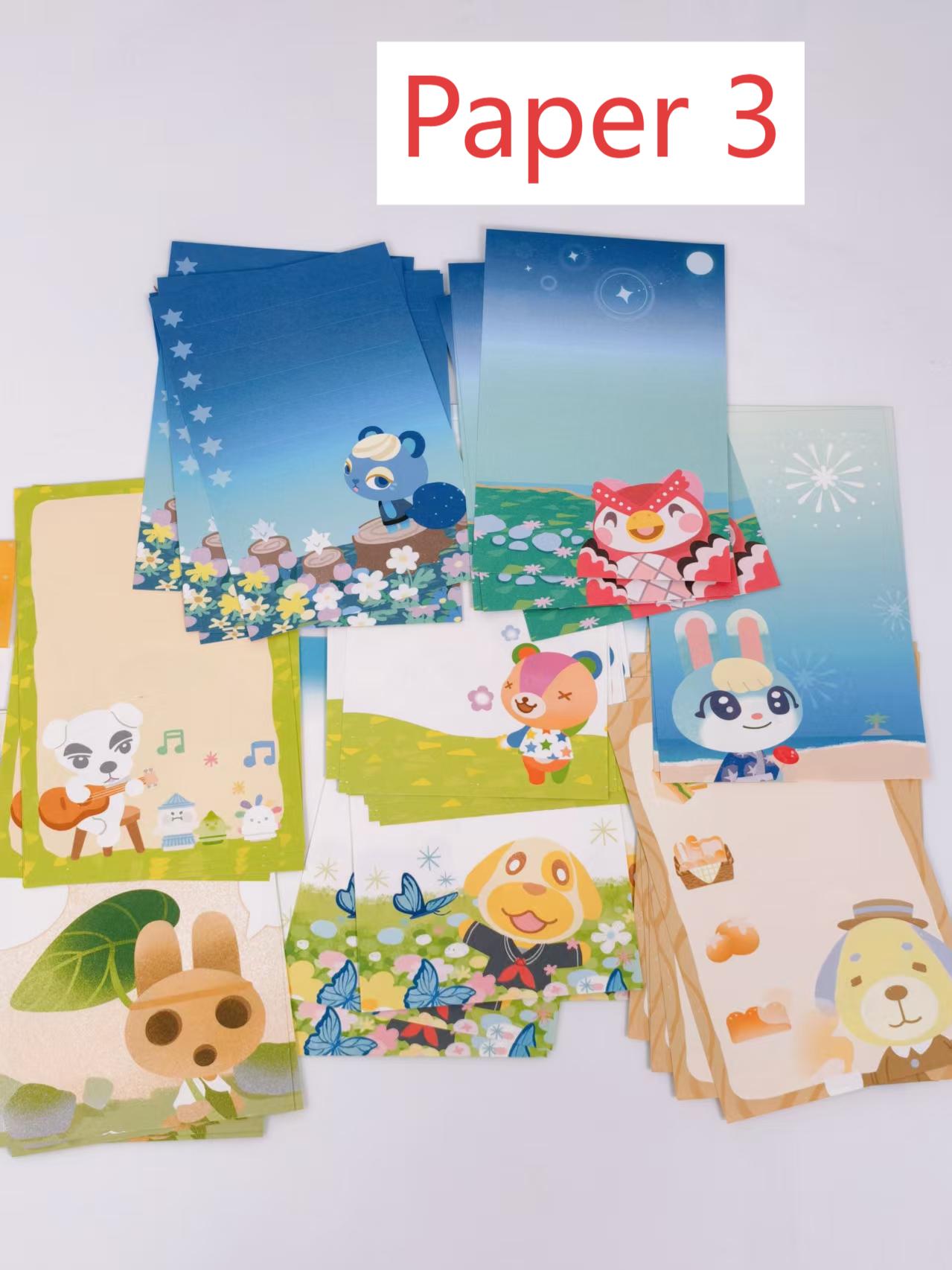 Animal Crossing Island Life Customizable Planner/Binder - Soft Plastic Binder with DIY Punchable Pages