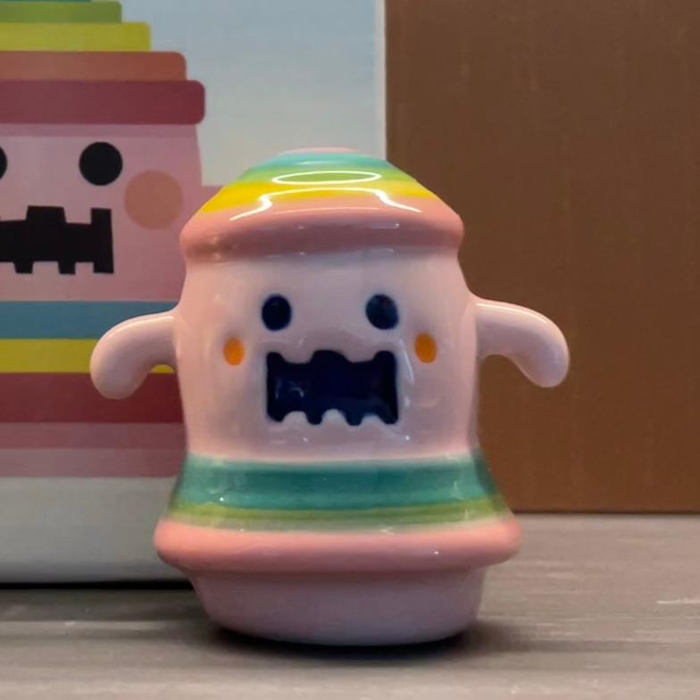 Animal Crossing mini Brewstoid,Squeakoid, Clatteroid, Oinkoid ,ACNH,Gyroid,The Roost,Ceramic Handicrafts