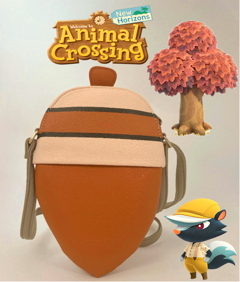 Animal Crossing Inspired Mapleleaf Pochette Crossbody Bag