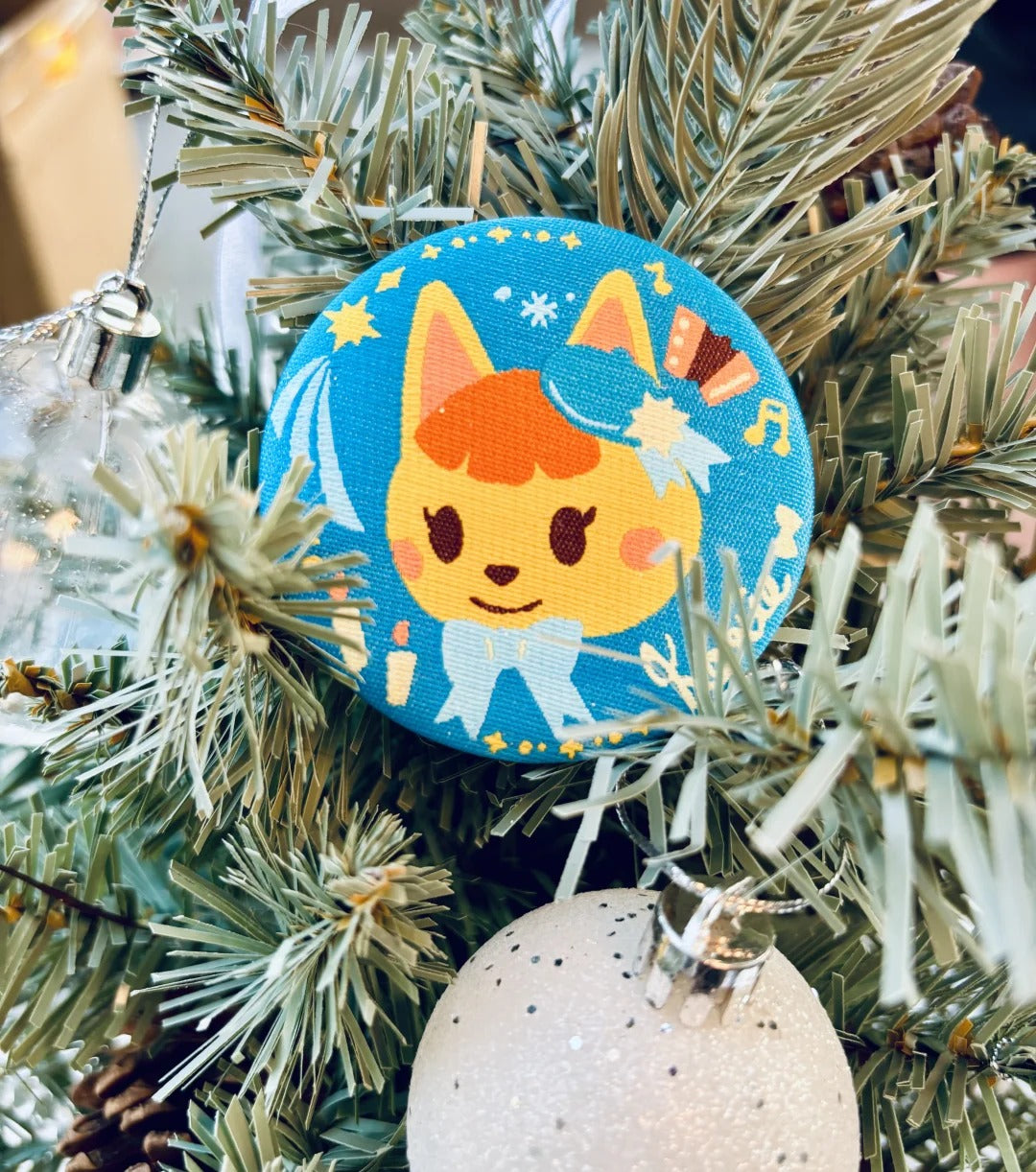 Animal Crossing Fabric Enamel Pins | Collectible Characters (Felicity, Lolly, Merry, Rosie, Punchy, Olivia, Rudy) with Stainless Steel Clips