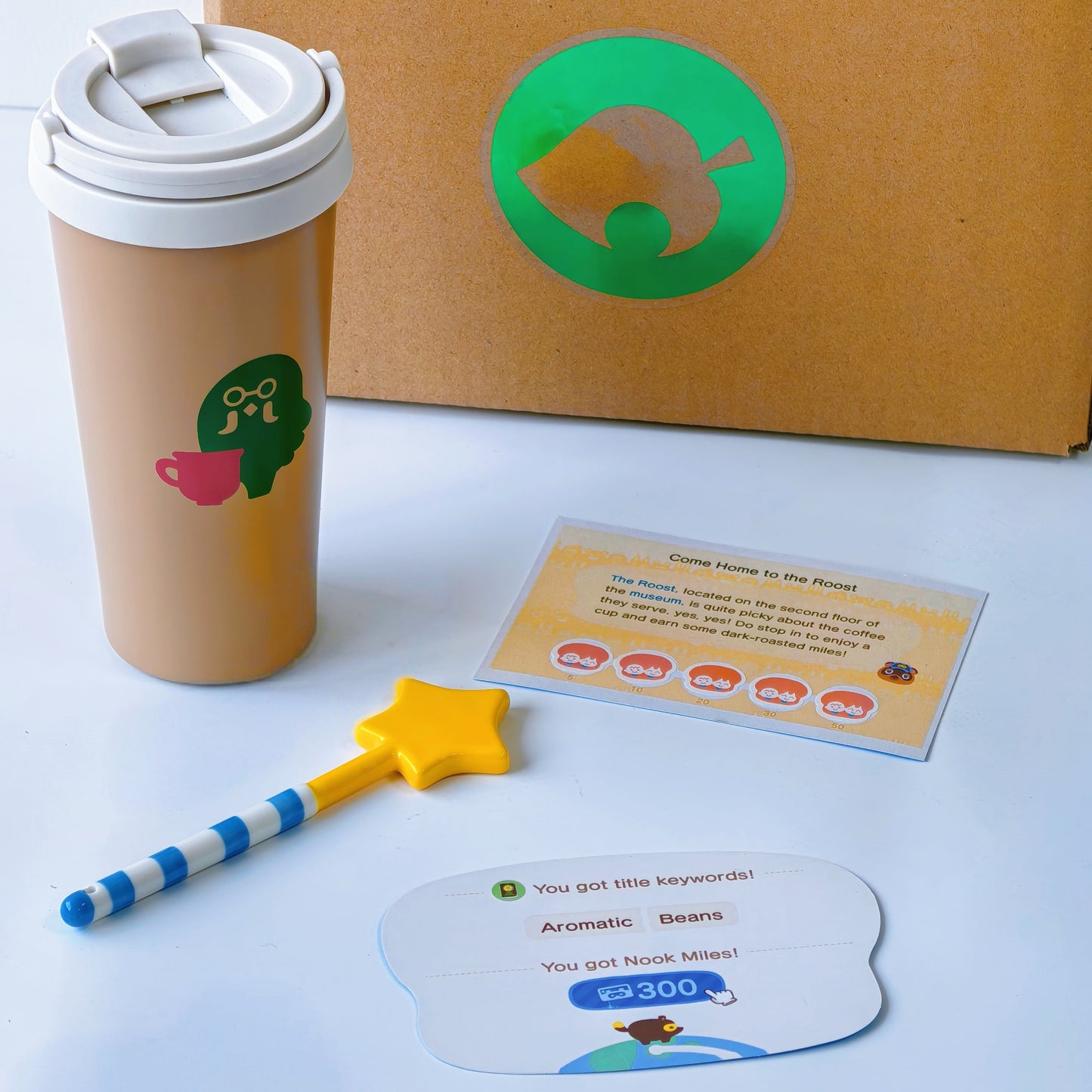 Animalcrossing The Roost Brewster Insulated Travel Mug/ Insulated Tumbler