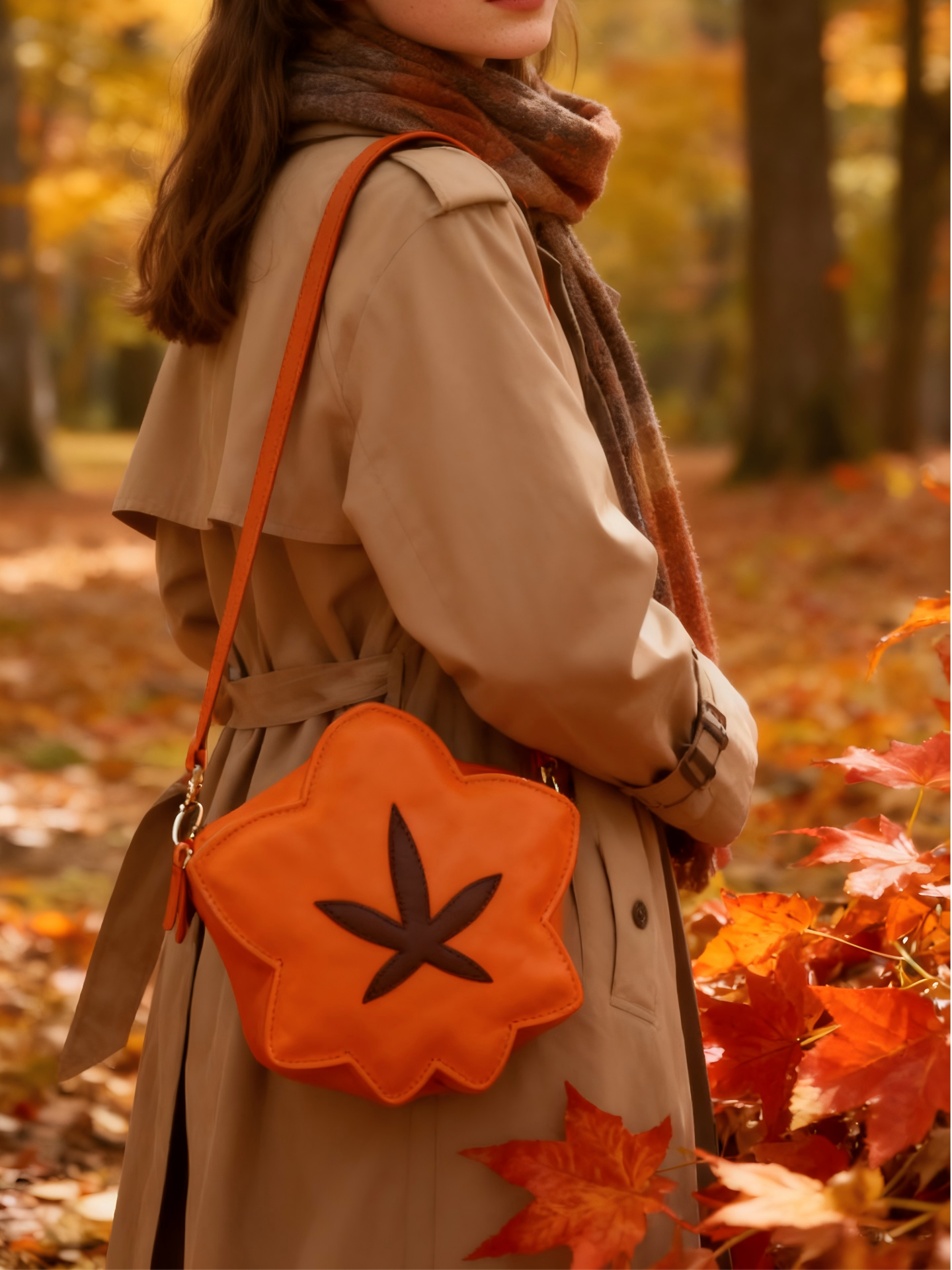 Animal Crossing Inspired Mapleleaf Pochette Crossbody Bag