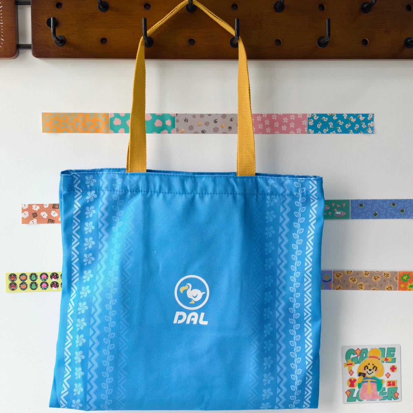 Limited Run Animal Crossing Fan Totes: Choose Dodo Airline Adventure or Tom Nook & Isabelle– Duty Canvas Crossbody Bag