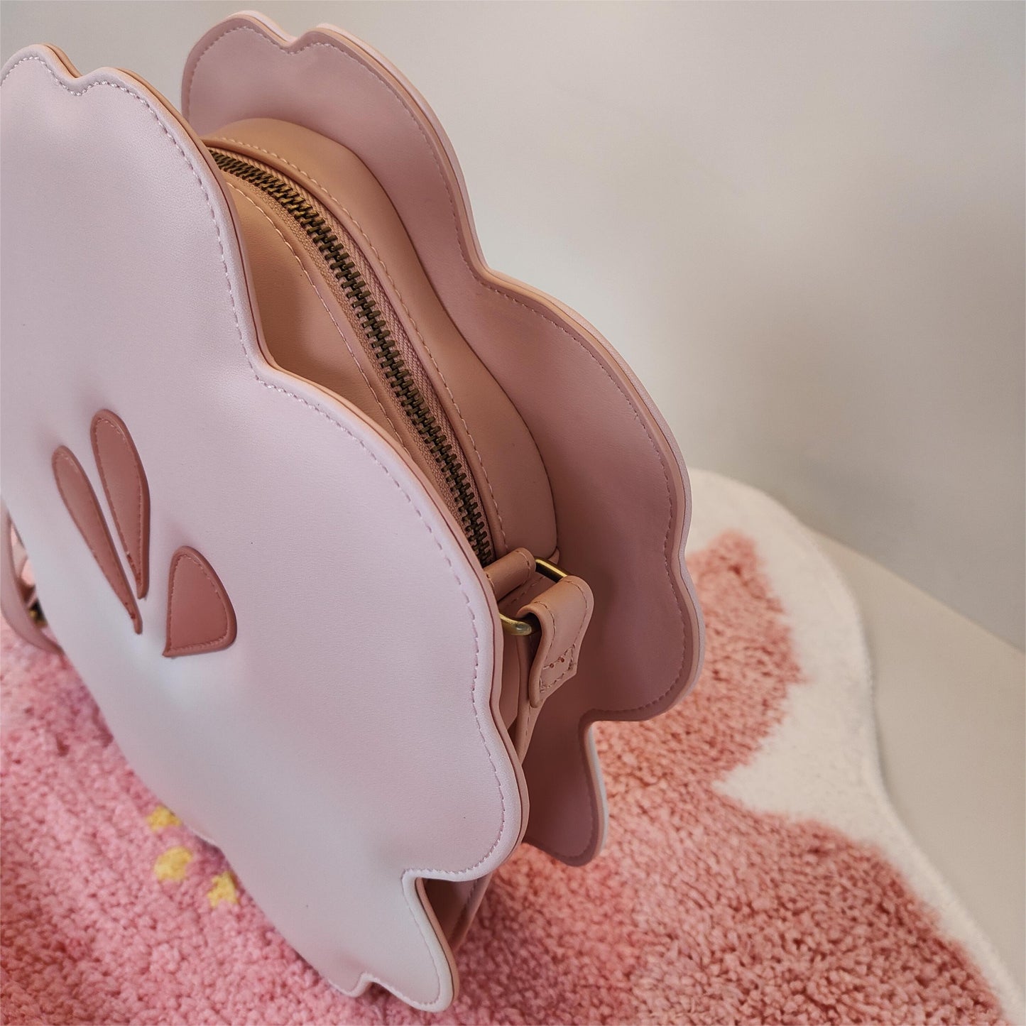 Animal Crossing Inspired Cherry blossom Pochette,Sakura Shoulder bag,Crossbodybag