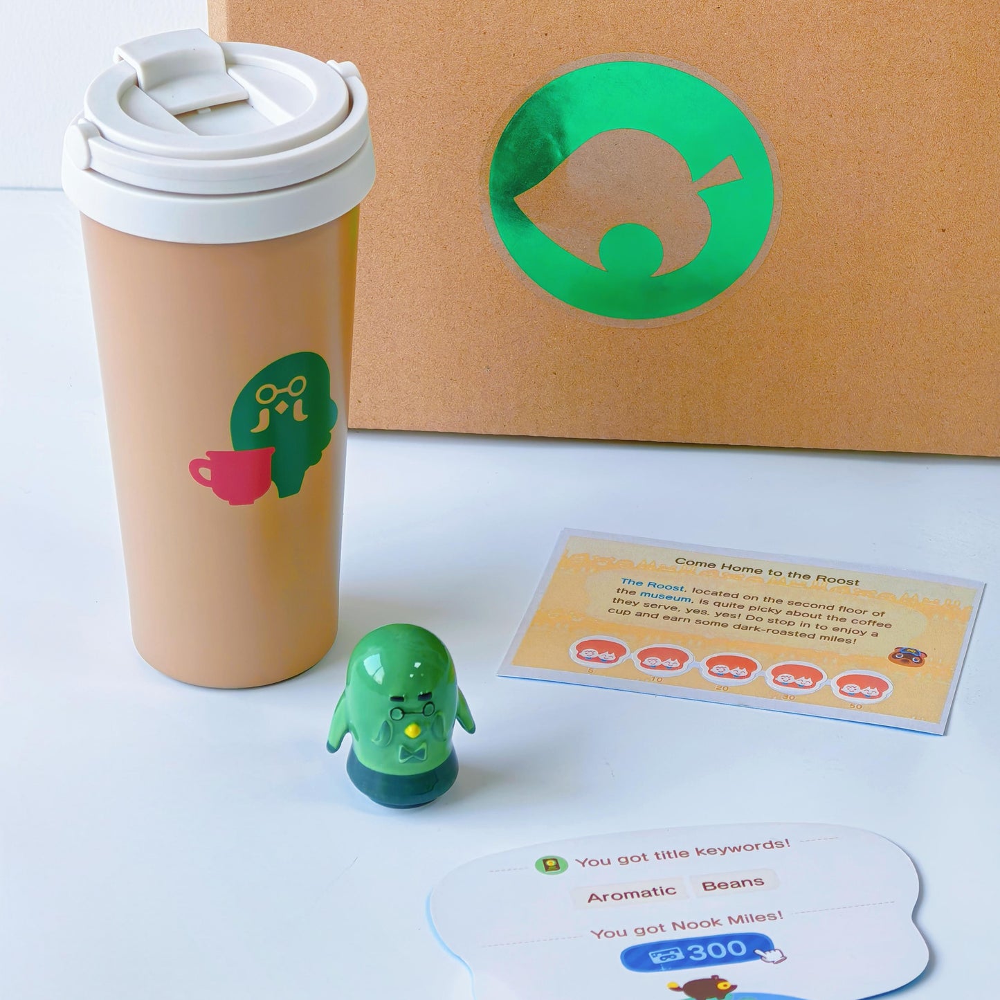 Animalcrossing The Roost Brewster Insulated Travel Mug/ Insulated Tumbler
