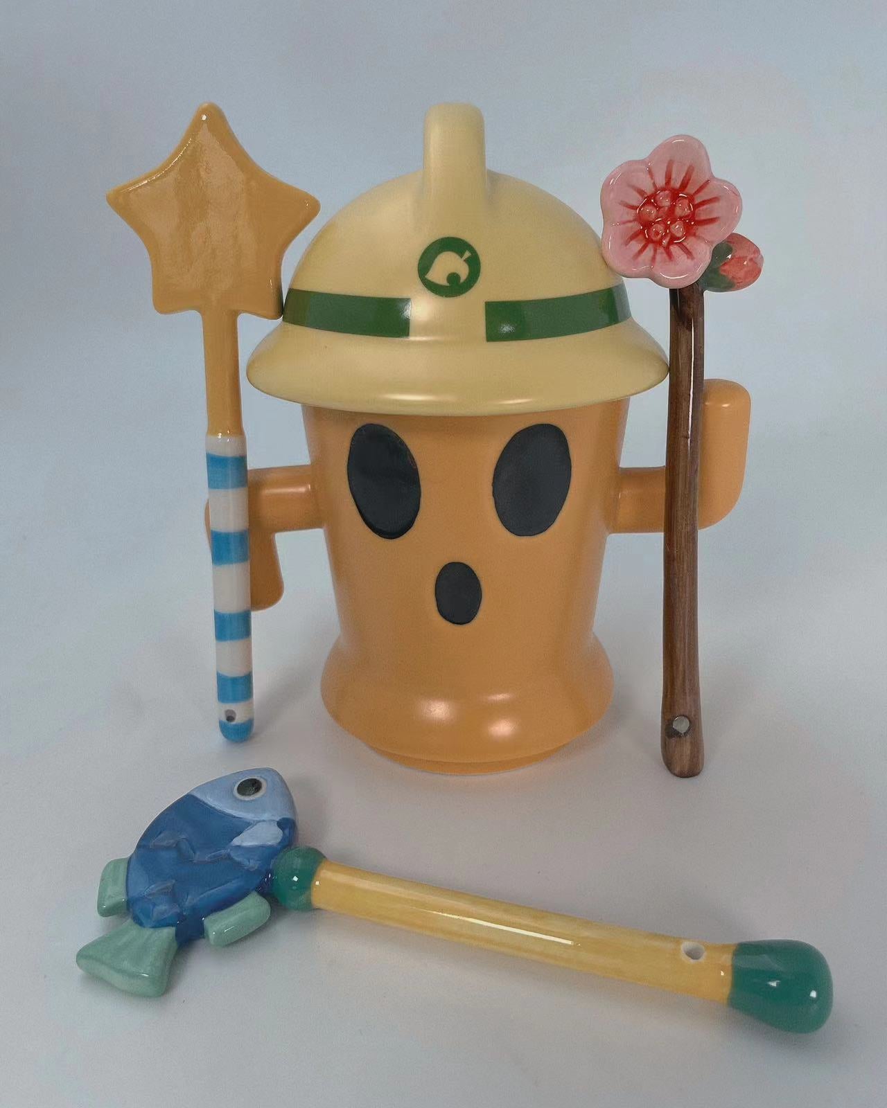 Animal Crossing Lloid, Gyroid,Ceramic Coffee Mug,Ceramic Handicrafts,ACNH