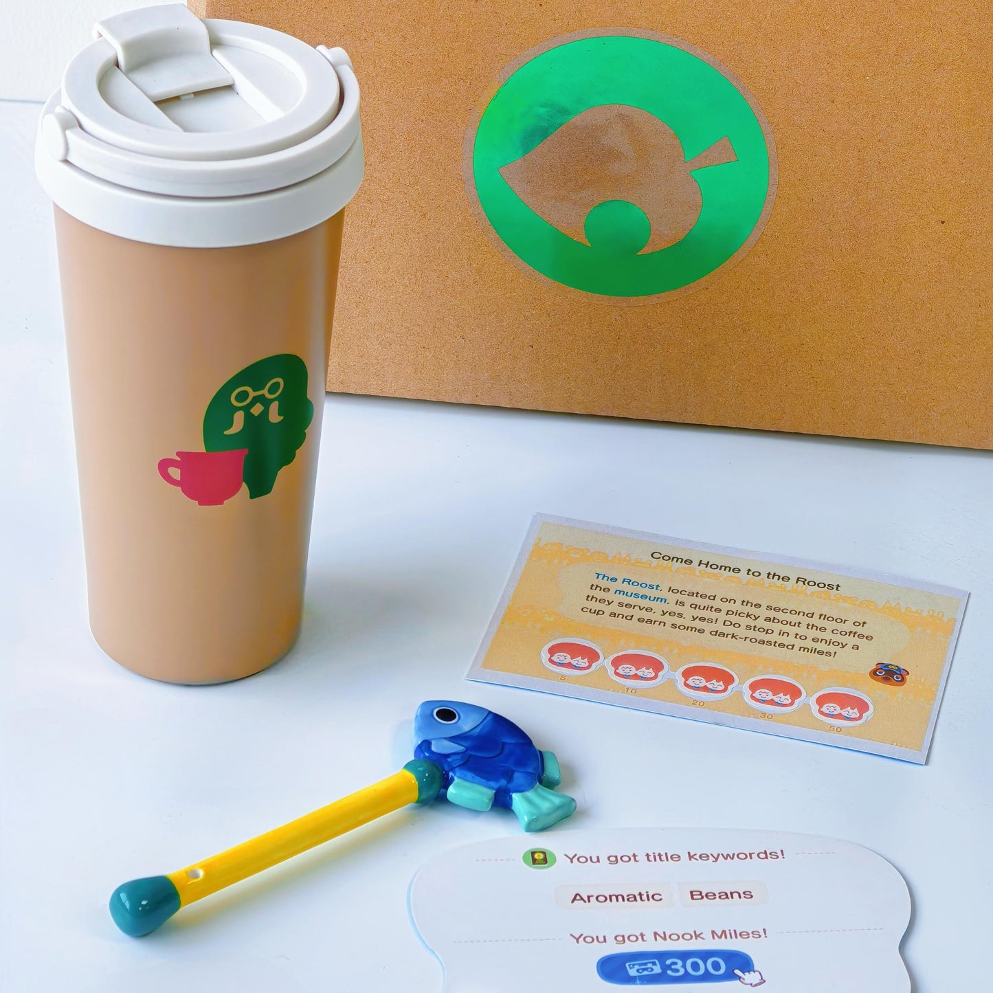 Animalcrossing The Roost Brewster Insulated Travel Mug/ Insulated Tumbler