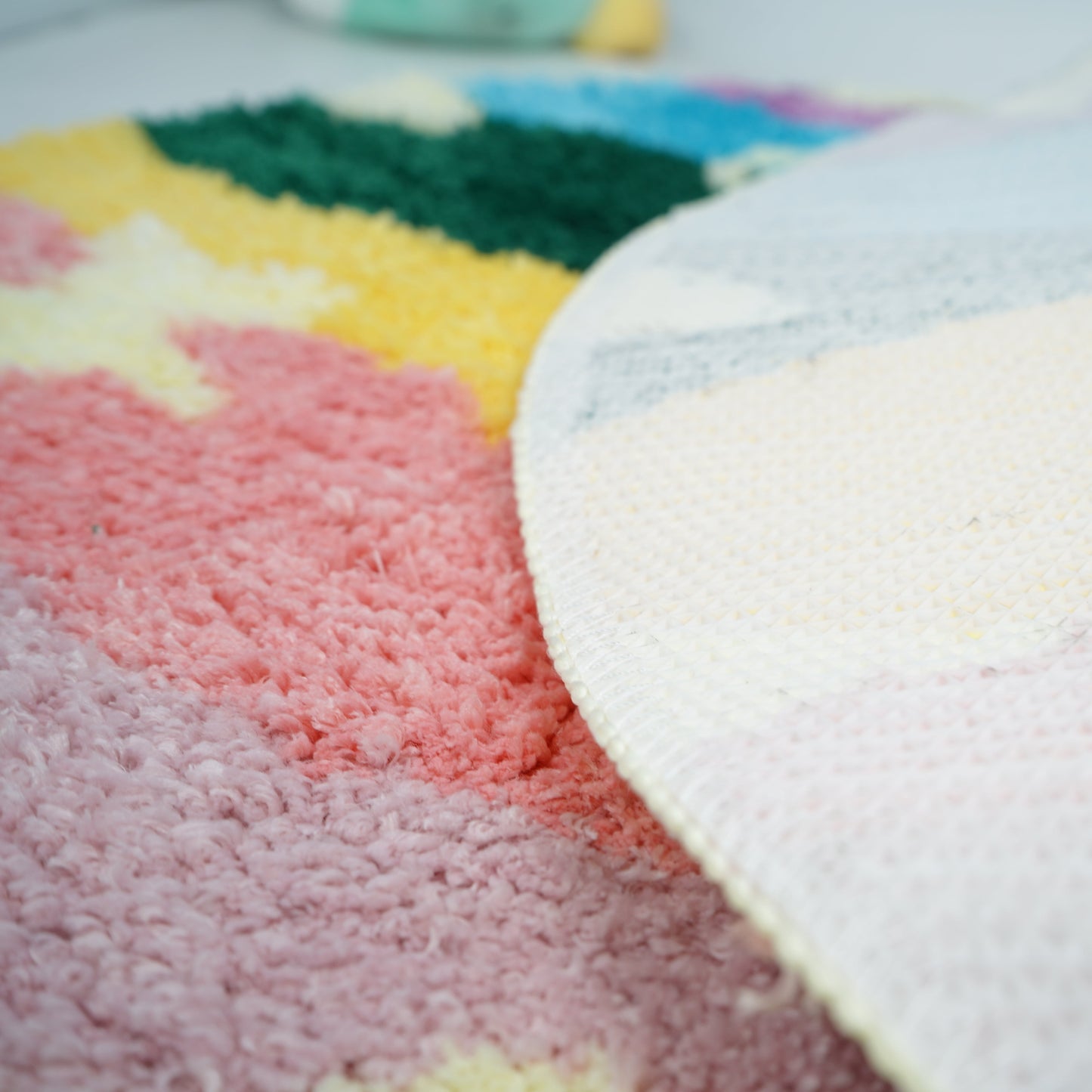 Custom Tufted Bunny Day Rug Animal Crossing New Horizons , ACNH Gift , Handmade Bedroom Rug Nintendo Switch