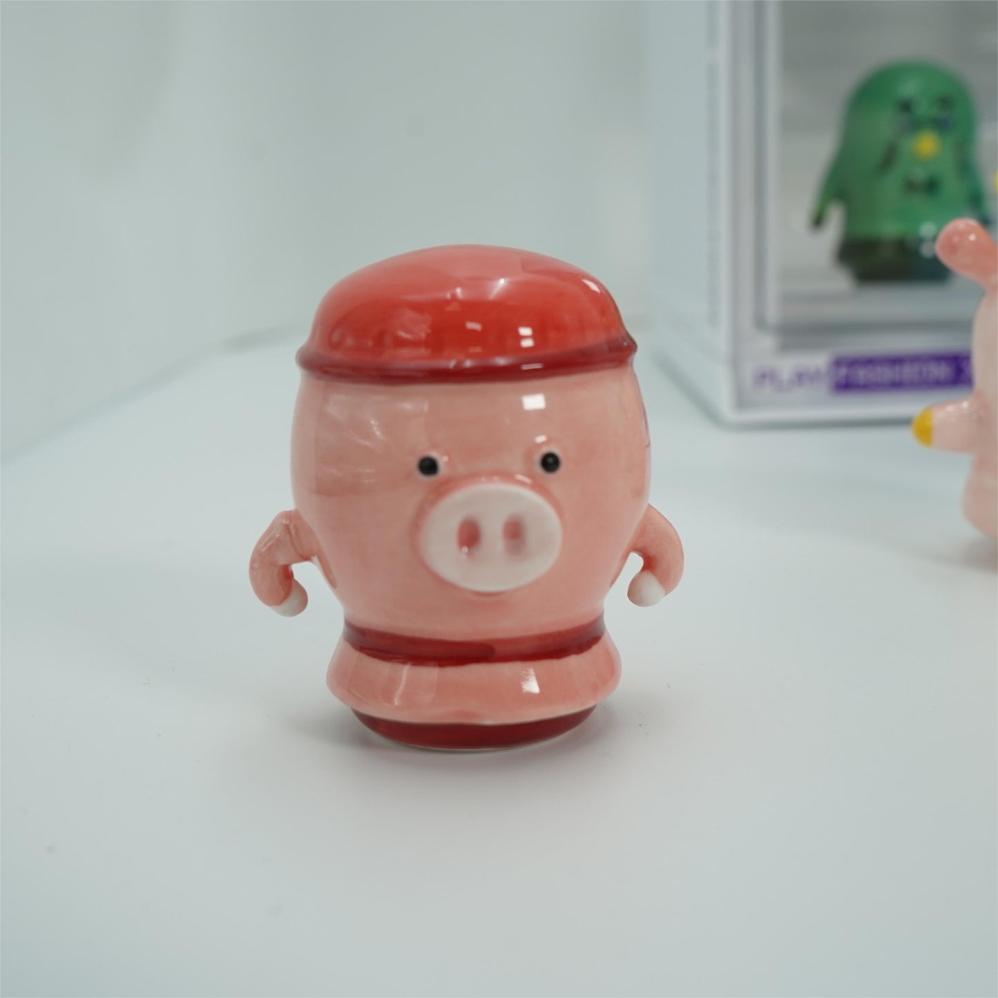 Animal Crossing mini Brewstoid,Squeakoid, Clatteroid, Oinkoid ,ACNH,Gyroid,The Roost,Ceramic Handicrafts