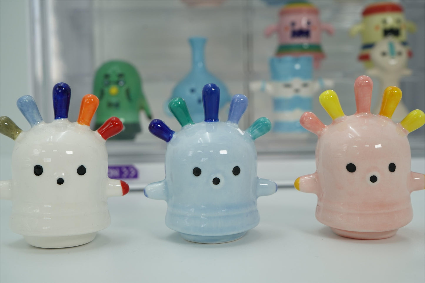 Animal Crossing mini Brewstoid,Squeakoid, Clatteroid, Oinkoid ,ACNH,Gyroid,The Roost,Ceramic Handicrafts