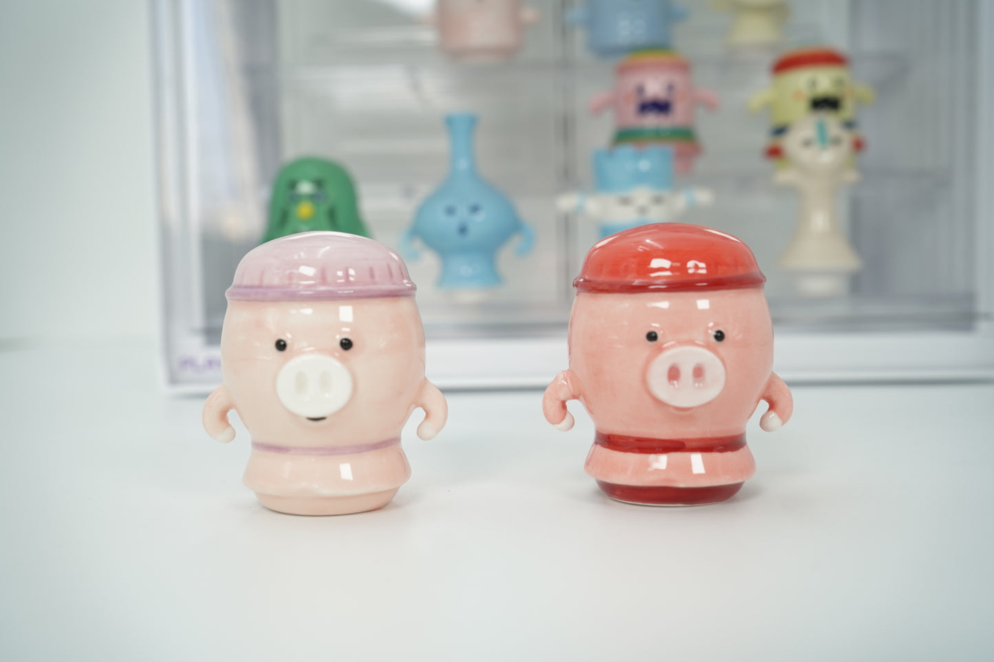 Animal Crossing mini Brewstoid,Squeakoid, Clatteroid, Oinkoid ,ACNH,Gyroid,The Roost,Ceramic Handicrafts