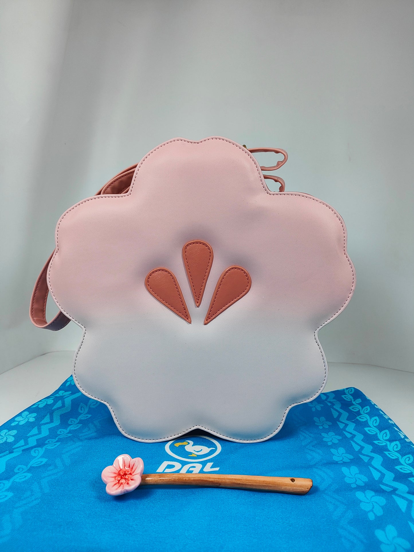 Animal Crossing Inspired Cherry blossom Pochette,Sakura Shoulder bag,Crossbodybag