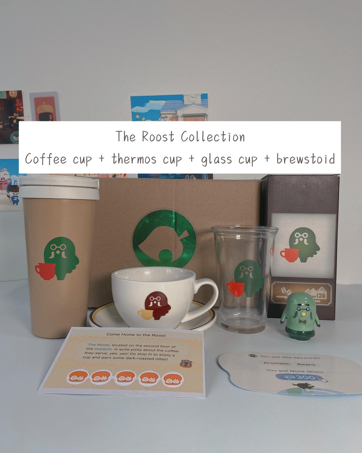 Animal Crossing New Horizons Mug, Brewster The Roost Coffee Mug, The Roost Logo, Gamer Coffee Mug