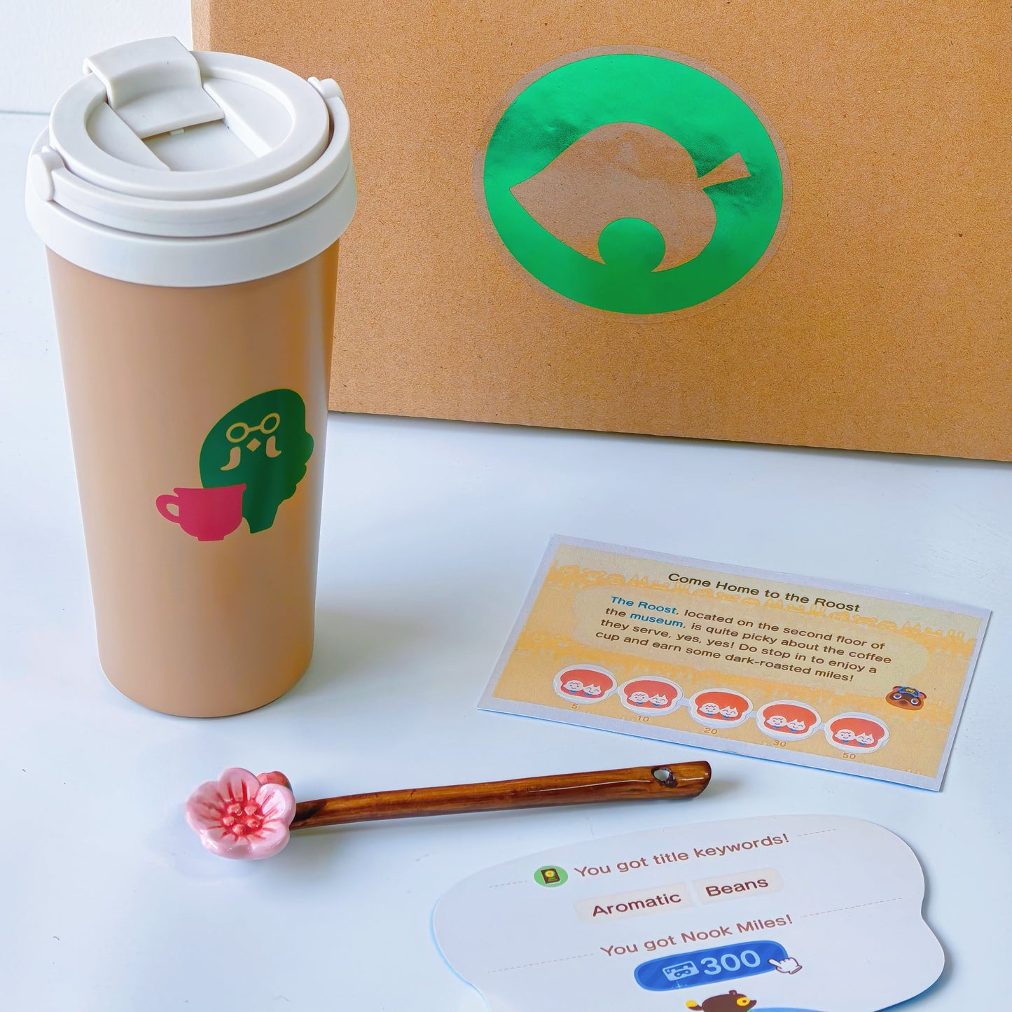 Animalcrossing The Roost Brewster Insulated Travel Mug/ Insulated Tumbler