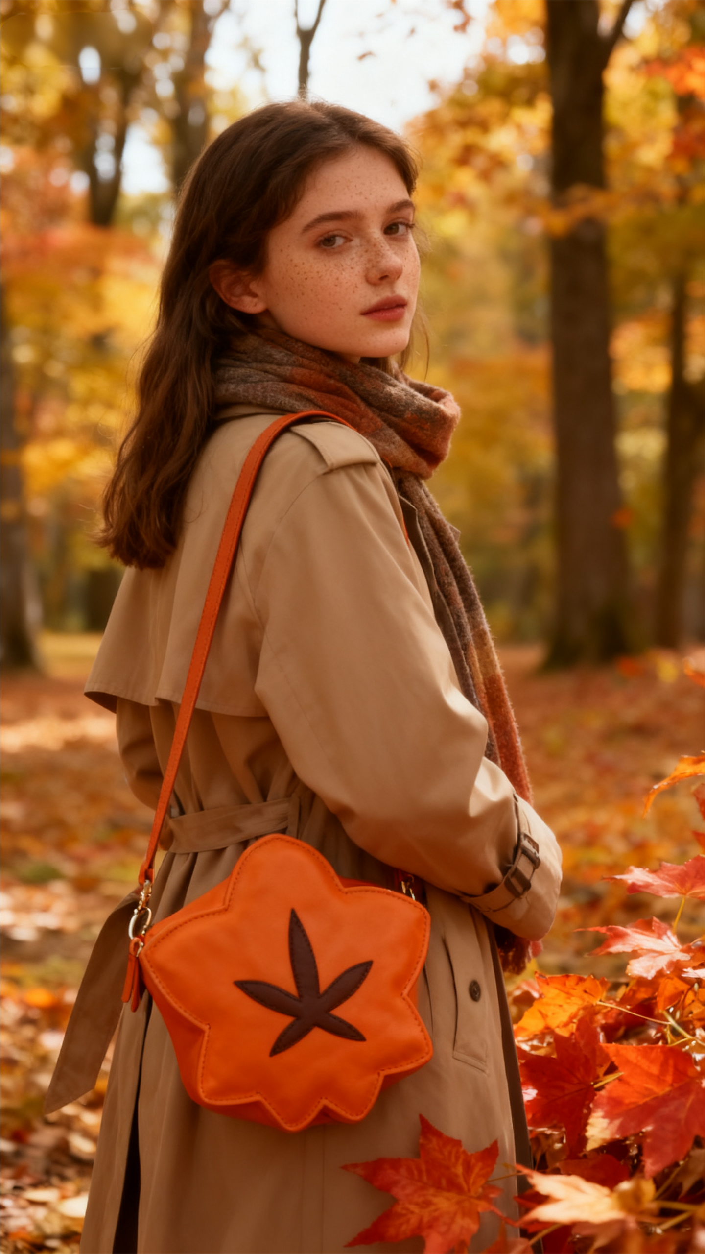 Animal Crossing Inspired Mapleleaf Pochette Crossbody Bag