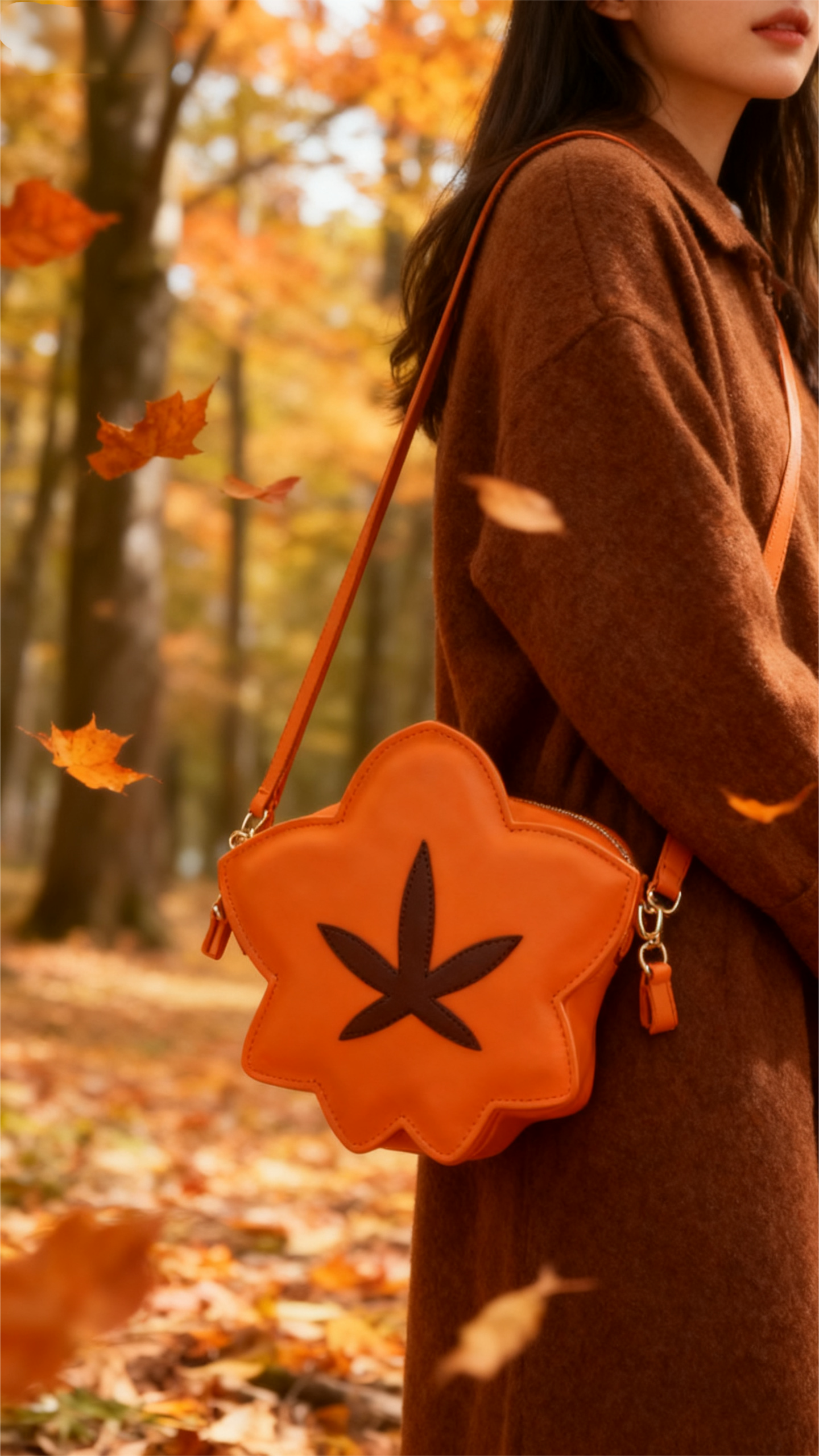 Animal Crossing Inspired Mapleleaf Pochette Crossbody Bag