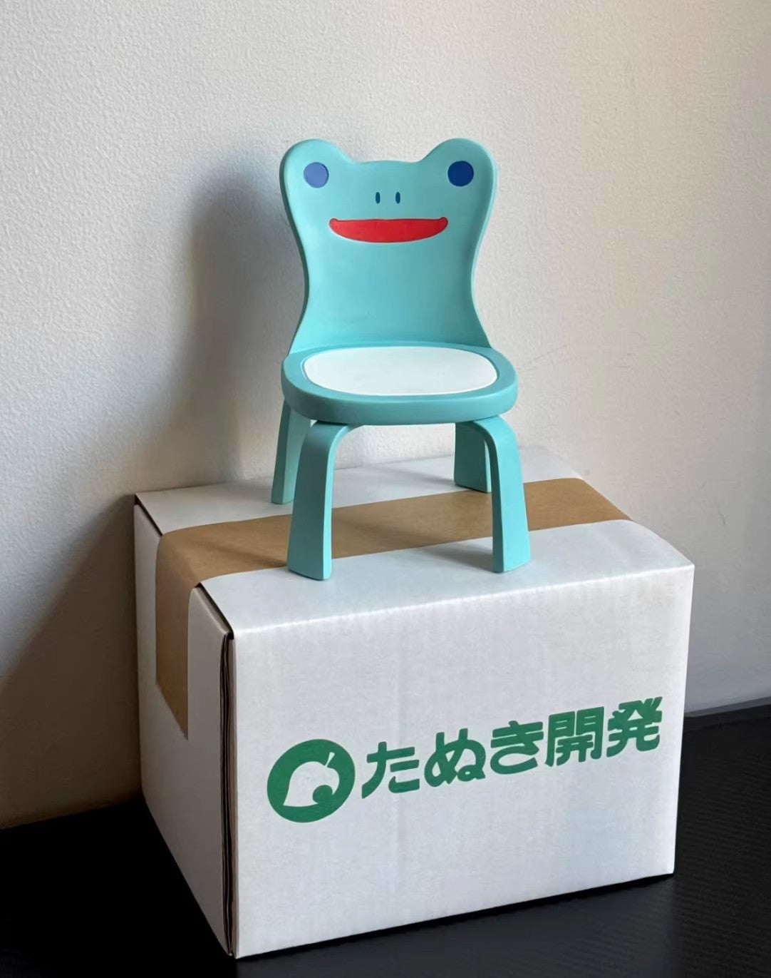 Animal Crossing Inspired Froggy Chair Table decorations