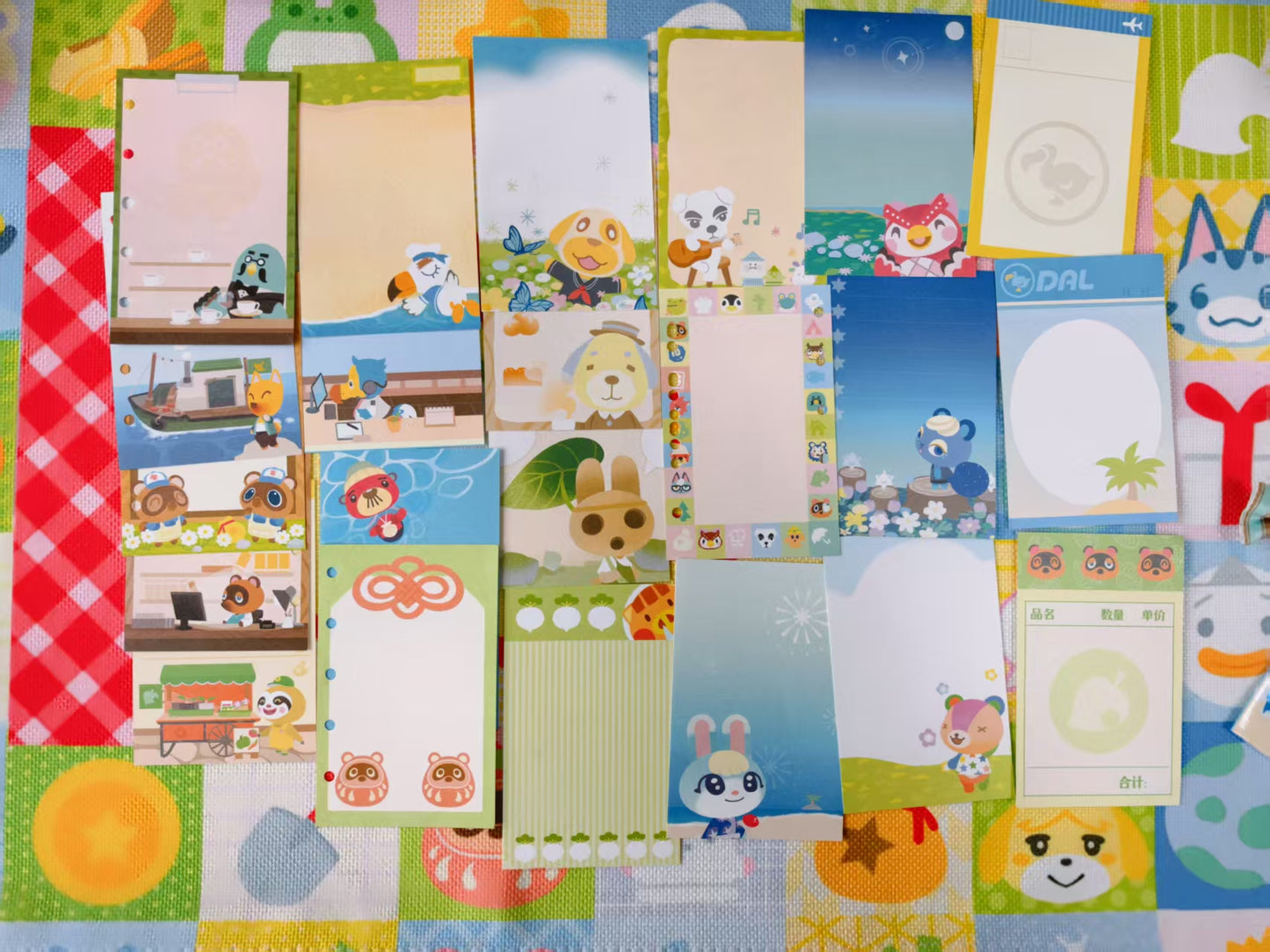 Animal Crossing Island Life Customizable Planner/Binder - Soft Plastic Binder with DIY Punchable Pages