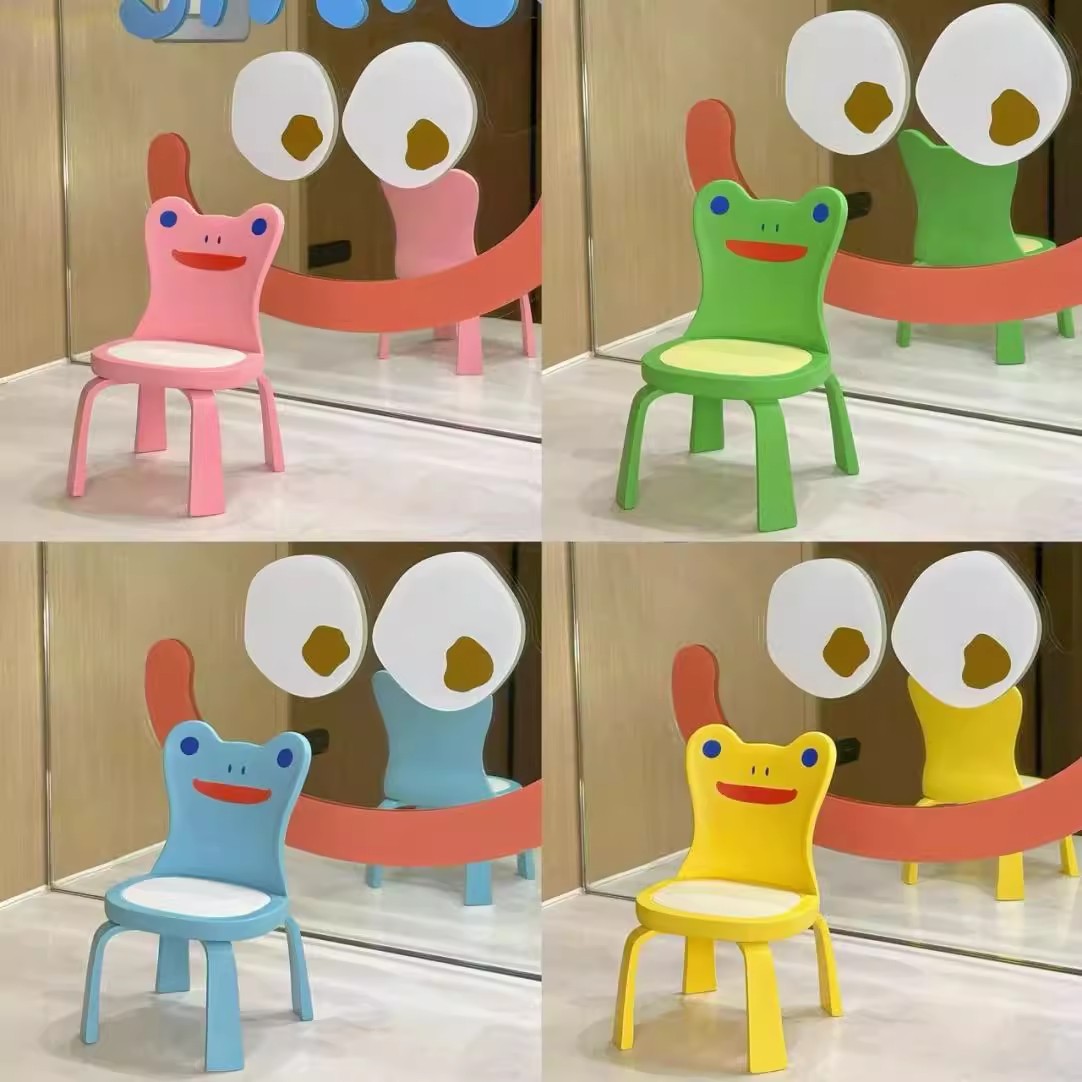 Animal Crossing Inspired Froggy Chair Table decorations