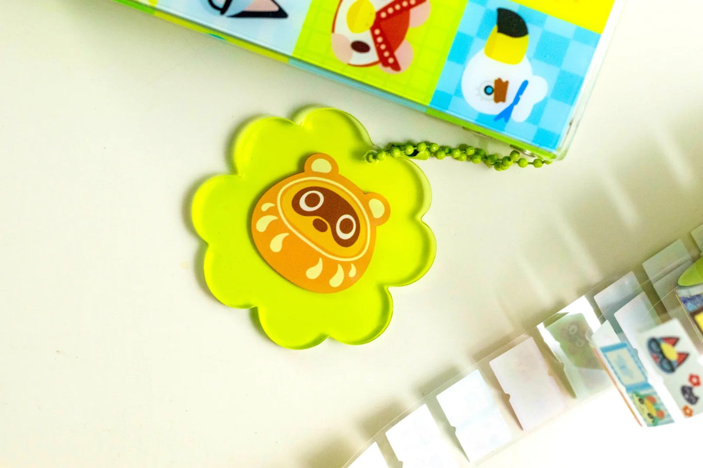 Animal Crossing Island Life Customizable Planner - Soft Plastic Binder with DIY Punchable Pages