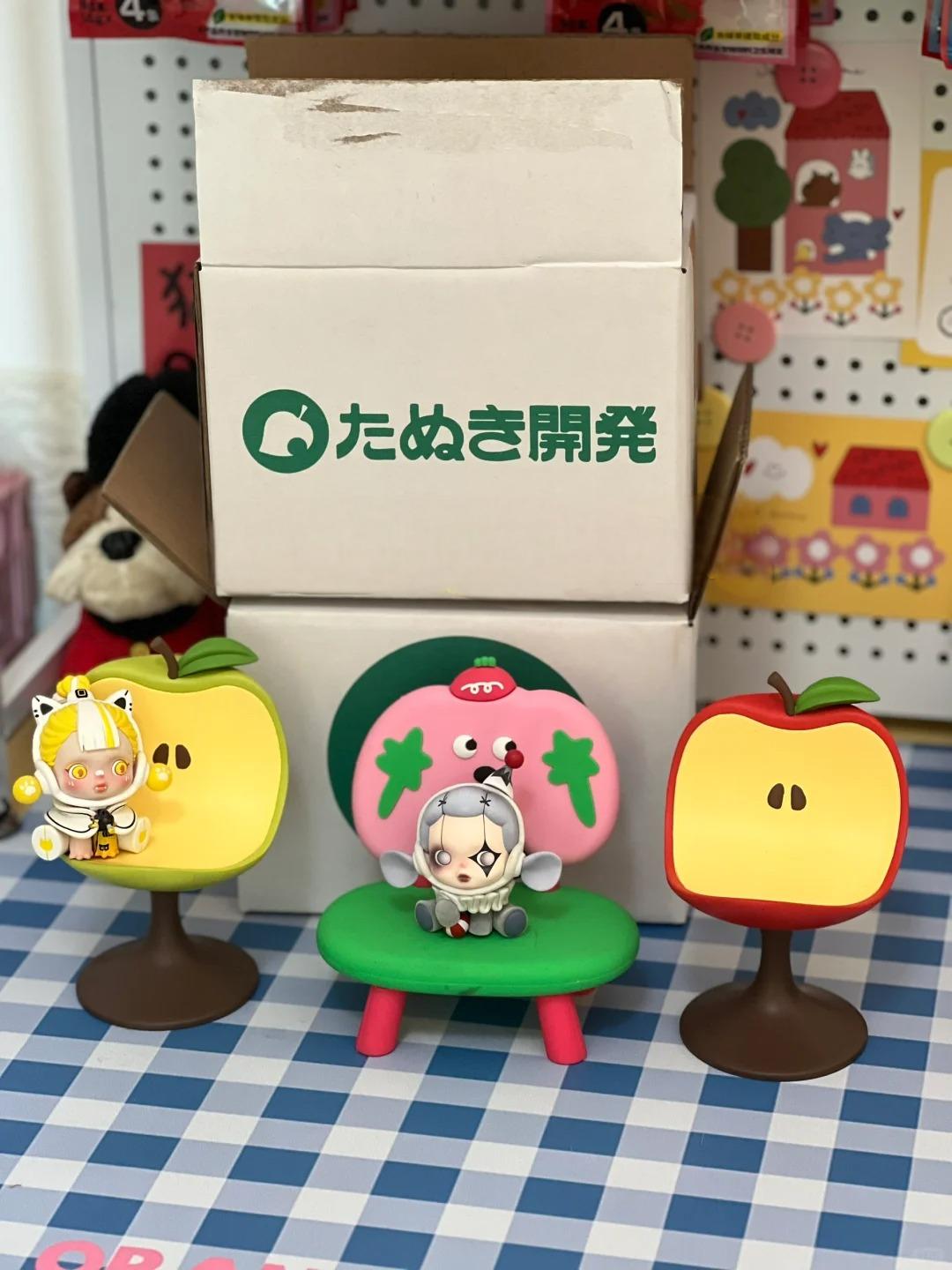 Animal Crossing Inspired Apple Chair Table decorations