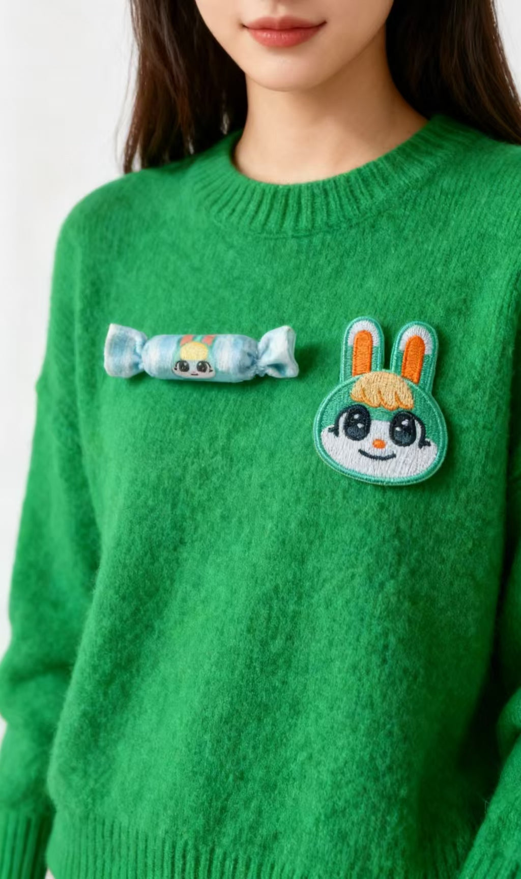 Animal Crossing Candy Brooch Set: Sasha, Ruby, Lolly, Goldie Collectible Pins