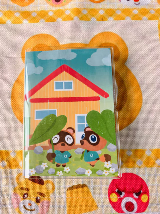 Adorable Animal Crossing Themed Sketchbook Journal - 128 Lined Pages, 14x10cm Portable Size
