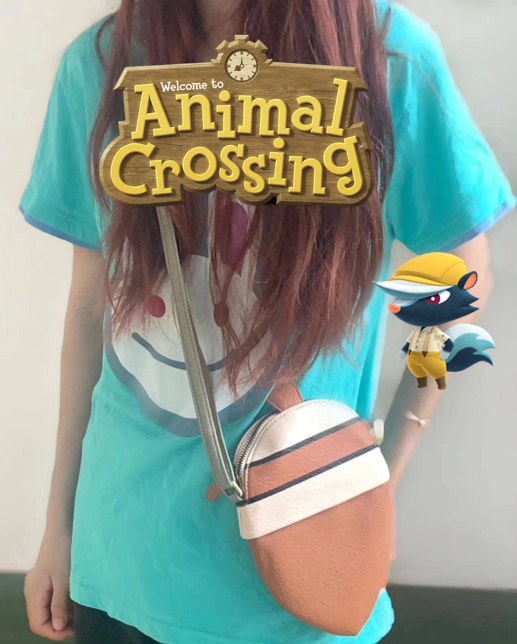 Acorn Pochette Bag Shoulder Bag Animal Crossing New Horizons ACNH Nintendo Switch Gift