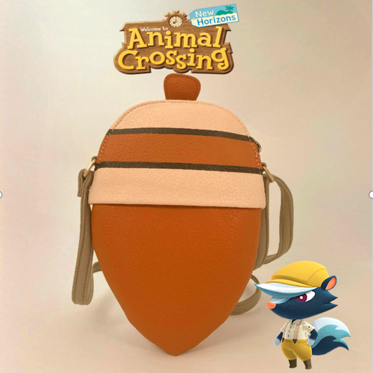 Acorn Pochette Bag Shoulder Bag Animal Crossing New Horizons ACNH Nintendo Switch Gift