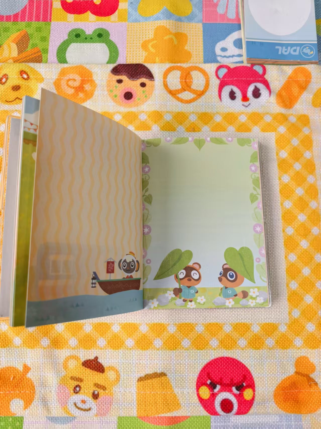 Adorable Animal Crossing Themed Sketchbook Journal - 128 Lined Pages, 14x10cm Portable Size