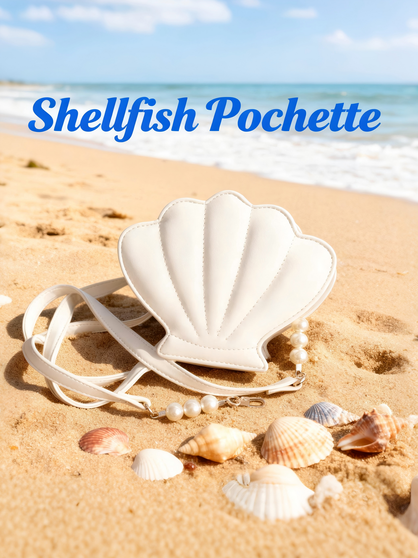 Animal Crossing Inspired Shellfish Pochette Crossbody Bag